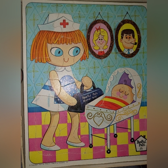 Whitman PeePul Pals 9- Puzzles -1967 - Picture 7 of 11